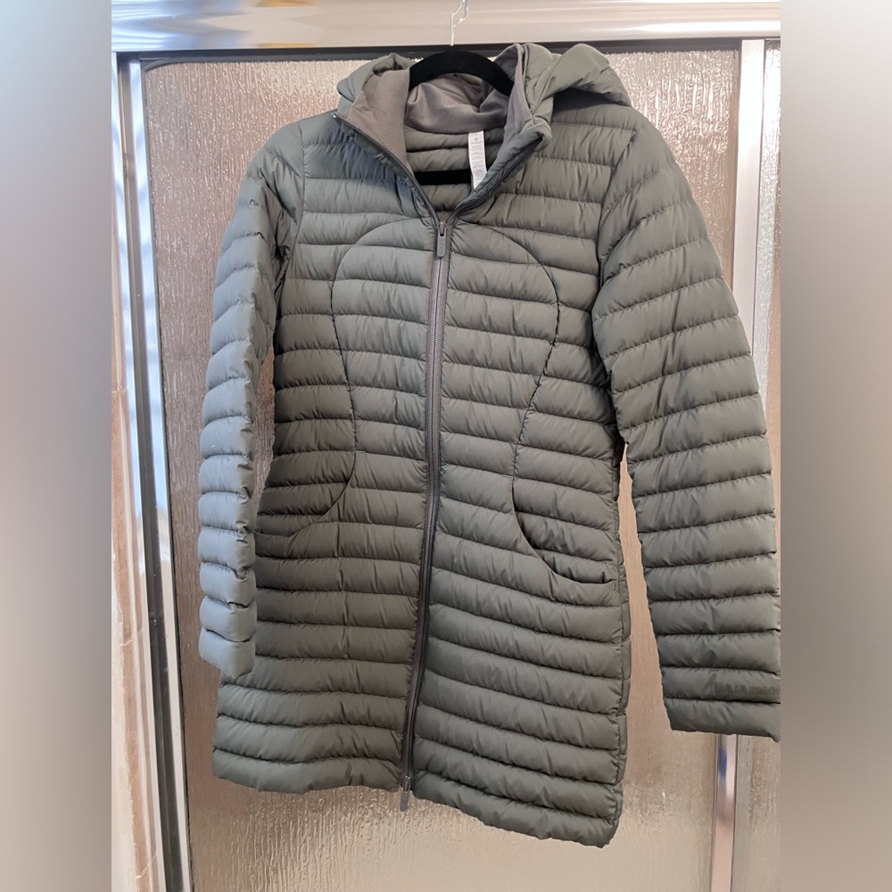 Lululemon Pack It Down Long Jacket - Size 4